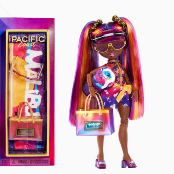 Rainbow High Pacific Coast Phaedra Westward Fashion Doll Discontinued Doll NWT - Picture 15 of 16